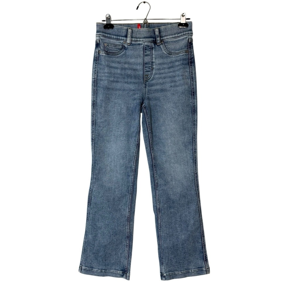 Spanx Jeans Womens Sz S Blue Original EveryWear‎ Kick Flare Denim (30x26) 20845R